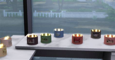 My Sims 4 Blog: Yankee Candles by Darkiinmyheart