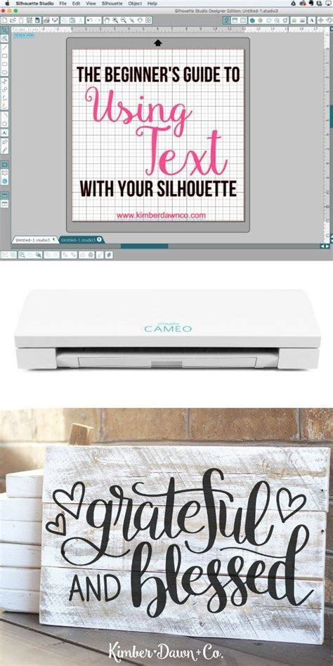 A Beginners Guide to using Fonts with your Silhouette CAMEO ...