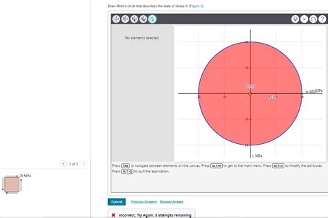 Solved Draw Mohrs Circle That Describes The State Of Stress