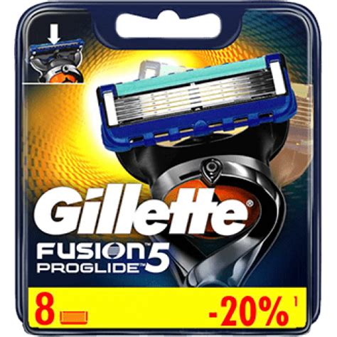 Gillette Fusion 5 Proglide кассеты ( Джилет Фьюжен Проглайд 5 ) - BladesUA