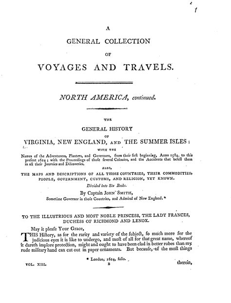 The general history of Virginia, New England and the Summer Isles: with