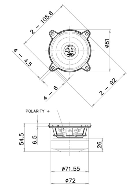 Fullrange speaker FaitalPRO 3FE25, 8 ohm, 3 inch