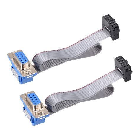 Uxcell Idc Wire Flat Ribbon Cable Db Female To Fc Female Connector