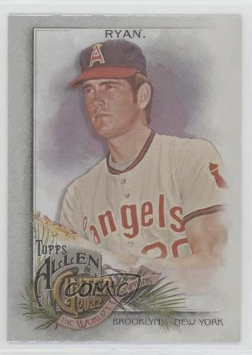 Topps Allen Ginter Hot Box Silver Portrait Nolan Ryan HOF EBay