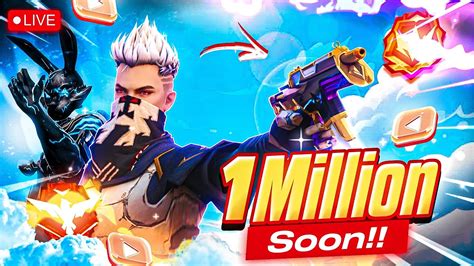 🔴road To 1 Million Subs 🤩 And Push 🚀 To Top 1 😎 Freefirelive Freefireindia Rai⭐classyff