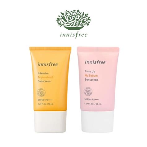 Innisfree Intensive Triple Shield Sunscreentone Up No Sebum Sunscreen