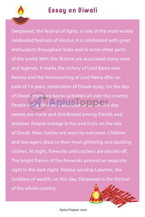 Diwali Essay for Children and Students