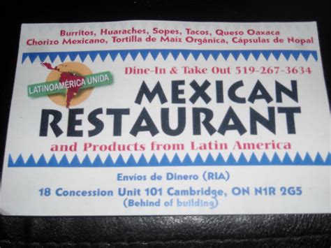 Tips Are Included!: Authentic Mexican Food in Cambridge, Ontario!!