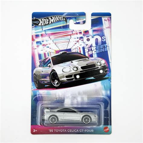 風火輪 Hot Wheels 銀標 全金屬 90街頭系列 95 Toyota Celica GT Four 蝦皮購物