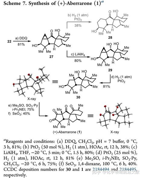 Carreira组jacs：高效串联反应实现 Aberrarone的15步对映选择性全合成 知乎