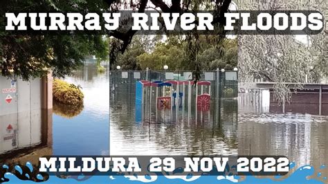 MURRAY RIVER FLOODS 2022 29 Nov 2022 MILDURA FLOOD UPDATE