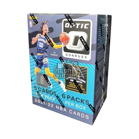 2021 22 Panini Donruss Optic Basketball Blaster Box Steel City