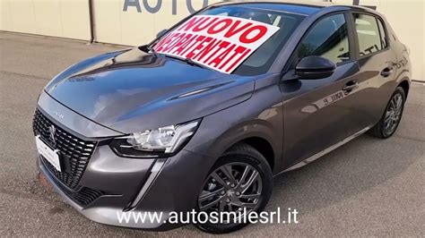 Peugeot Puretech Cv Active Pack Porte Grigio Platinum Met