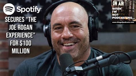 Spotify Secures The Joe Rogan Experience For 100 Million Youtube