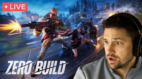 🔴live Fortnite Zero Build Chill Stream Youtube