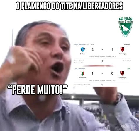 Derrota Do Flamengo Para O Palestino Gera Memes Na Web Confira Flamengo