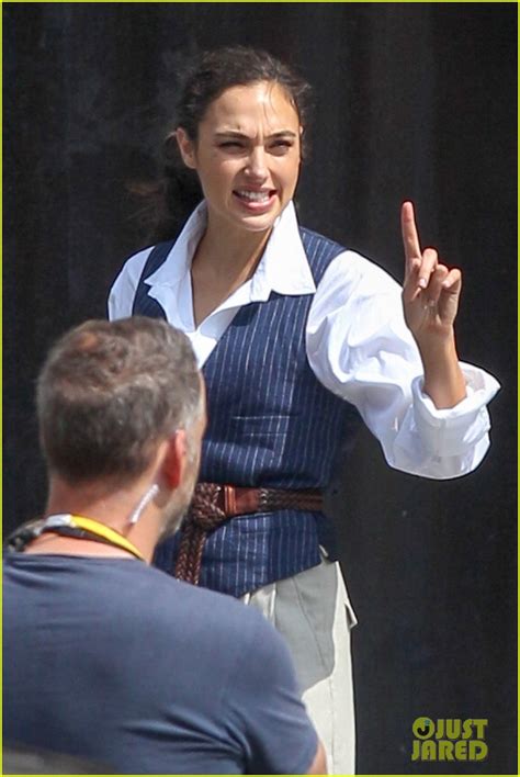 Gal Gadot And Chris Pine Reunite On Wonder Woman 1984 Set First