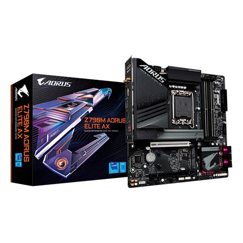 Placa Mãe Gigabyte Z790M Aorus Elite AX Intel ATX DDR5 Wi Fi