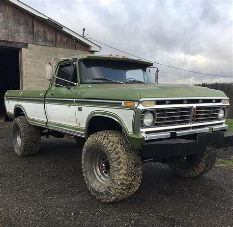 1975 Ford F250 Highboy Ranger Xlt 4x4 Ford Daily Trucks