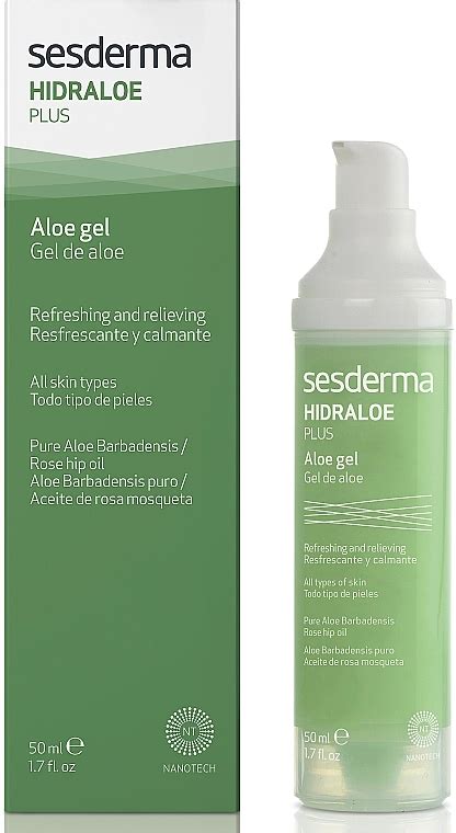 Sesderma Laboratories Hidraloe Plus Aloe Gel Aloe Gel Plus Makeup