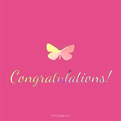 Congratulations Cards Free Printable Pink Blue Orange Yellow