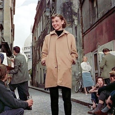 Audrey Hepburn Eternally On Instagram Audrey In Paris During The