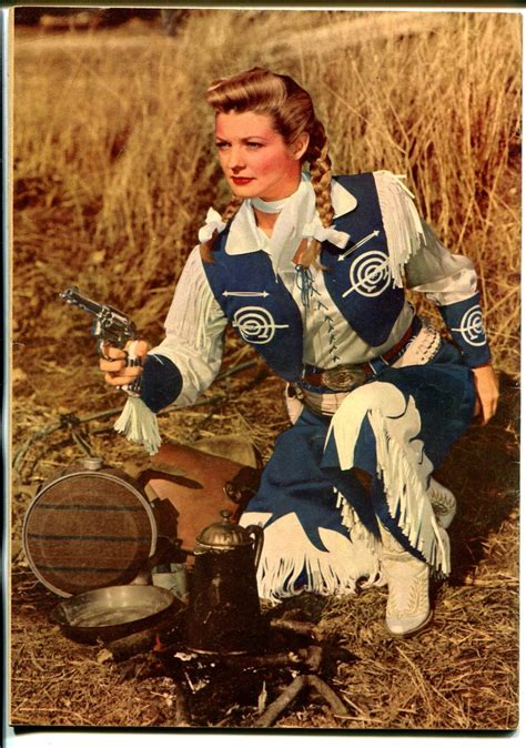 Annie Oakley And Tagg 9 1956 Dell Gail Davis Tv Series Photo Cover Vf