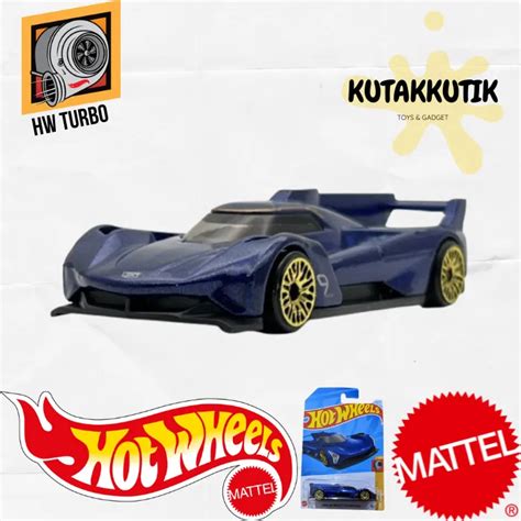 Hot Wheels Mobil Balap Sport Cadillac Project GTP Hypercar Biru Tua Lot M 2024 HW Turbo Lazada