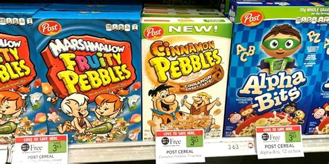 Post Cinnamon Pebbles Cereal Only $0.31 at Publix!{Ibotta Rebate ...