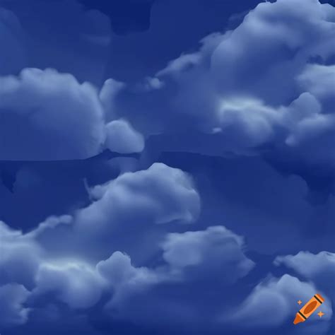 Skybox Texture With A Sun And Clouds K Texture Image Seamless