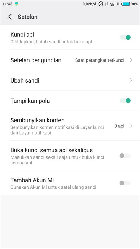 Cara Mengunci Aplikasi Tanpa Aplikasi Tambahan Di Xiaomi Robby Jungjunan