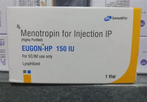 Menotropin For Injection IP 150 IU Packaging Type Box At Rs 1999