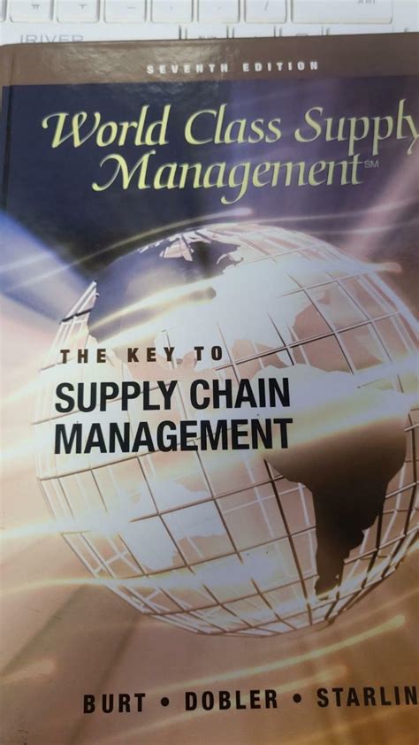 알라딘 [중고] World Class Supply Management Hardcover Cd Rom 7th