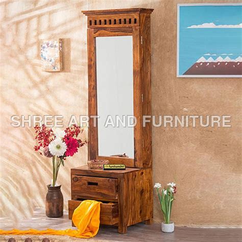 Fsdt Sheesham Wood Dressing Table With Mirror At Inr In