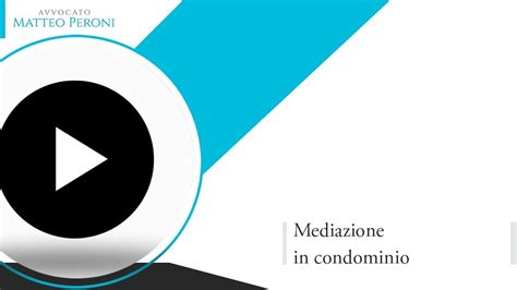 Mediazione In Condominio YouTube