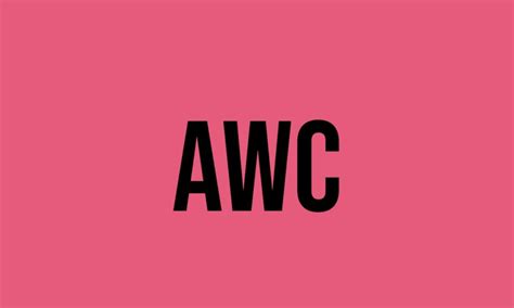 What Does Awc Mean? - Meaning, Uses and More - FluentSlang