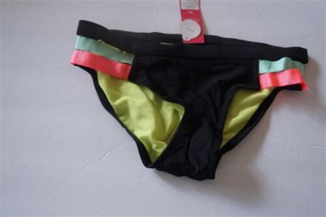 Xhilaration Swim Bottom Bikini Band Member Black Hipster Junior Size XS NWT EBay