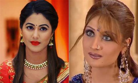 When Hina Khan Aka Akshara Met Original Komolika In Yeh Rishta Kya