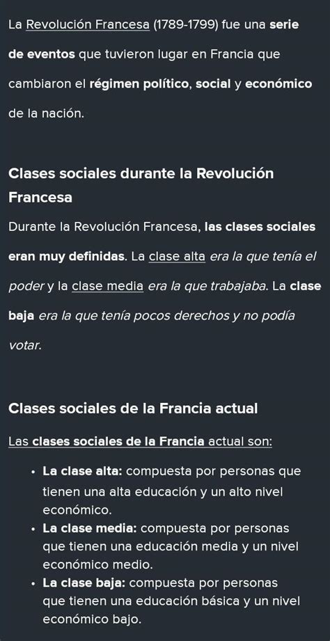 elabora un cuadro q describas las características de las clases