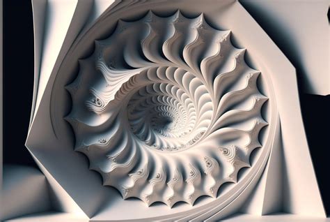 Fractal Fibonacci Spiral by FractaliciousAI on DeviantArt