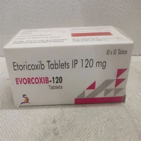 Etoricoxib Tablets Ip 120mg At Rs 280box In Giddarbaha Id 26139471155