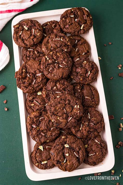 Andes Mint Cookies • Love From The Oven