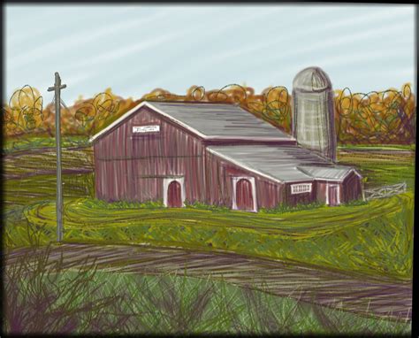 Barn Painting ~ recording a memory – Ellen Leigh