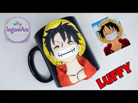 Luffy De One Piece Como Decorar Taza En Porcelana Fria O Pasta