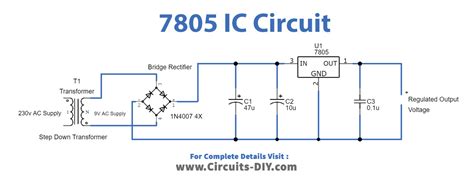 7805 Datasheet Voltage Regulator Ic Pinout And Example 45 Off