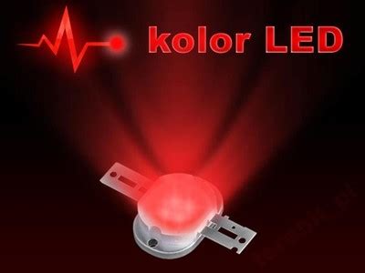 DIODA LED O MOCY 5W 4 5V 700mA SMD RED CZERWONA 4923878355