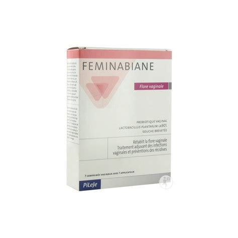 PILEJE Feminabiane Flore Vaginale 7 Comprimes Vaginaux Avec 1