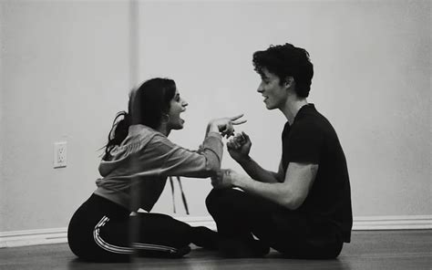 Shawn Mendes and Camila Cabello Steamy Señorita BTS Video HD