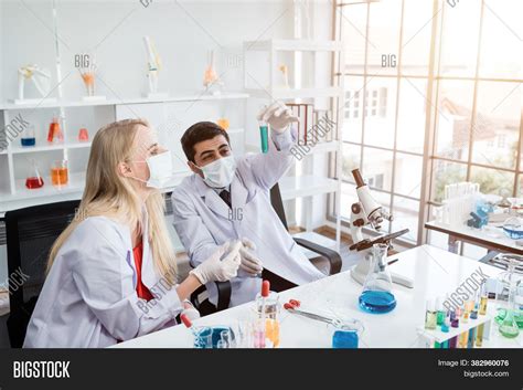 Two Scientists Working Image And Photo Free Trial Bigstock