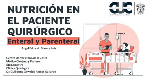 Nutrición en el paciente quirúrgico YouTube